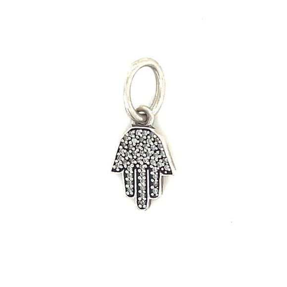 Pandora Hamsa Dangle Charm - Picture 1 of 3
